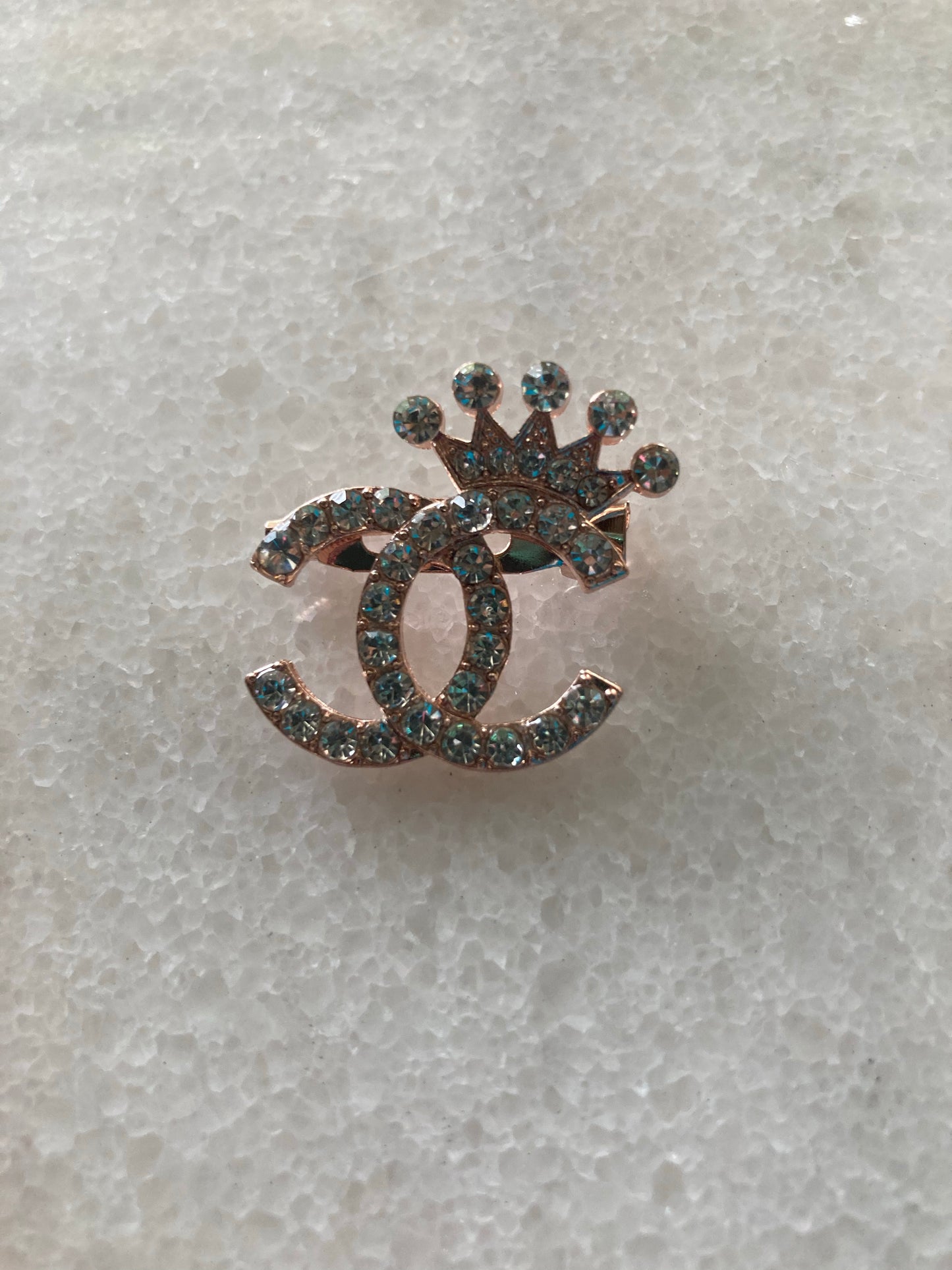 Small C Inspired Brooch