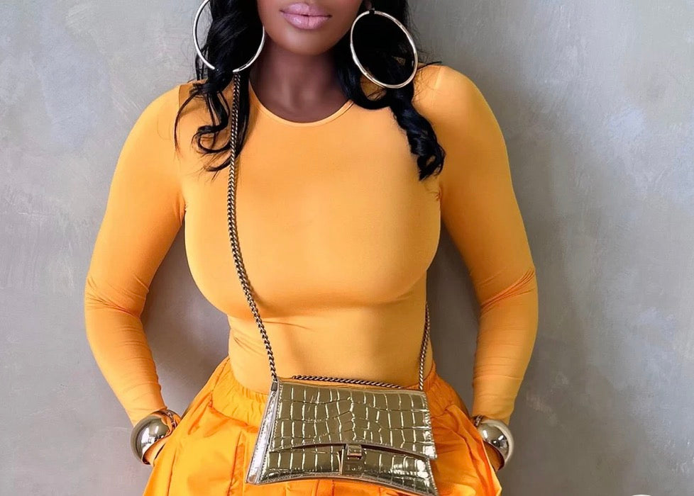 The long sleeve bodysuit