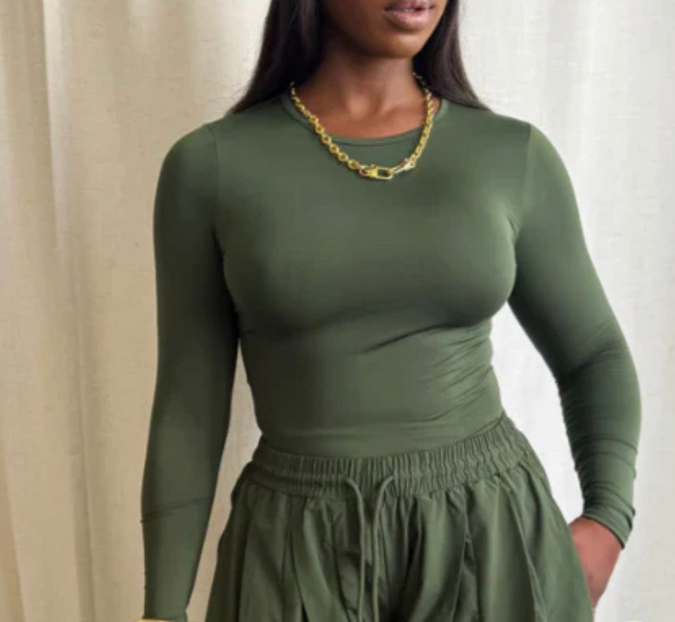 The long sleeve bodysuit