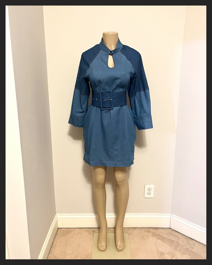 Denim Mid Dress