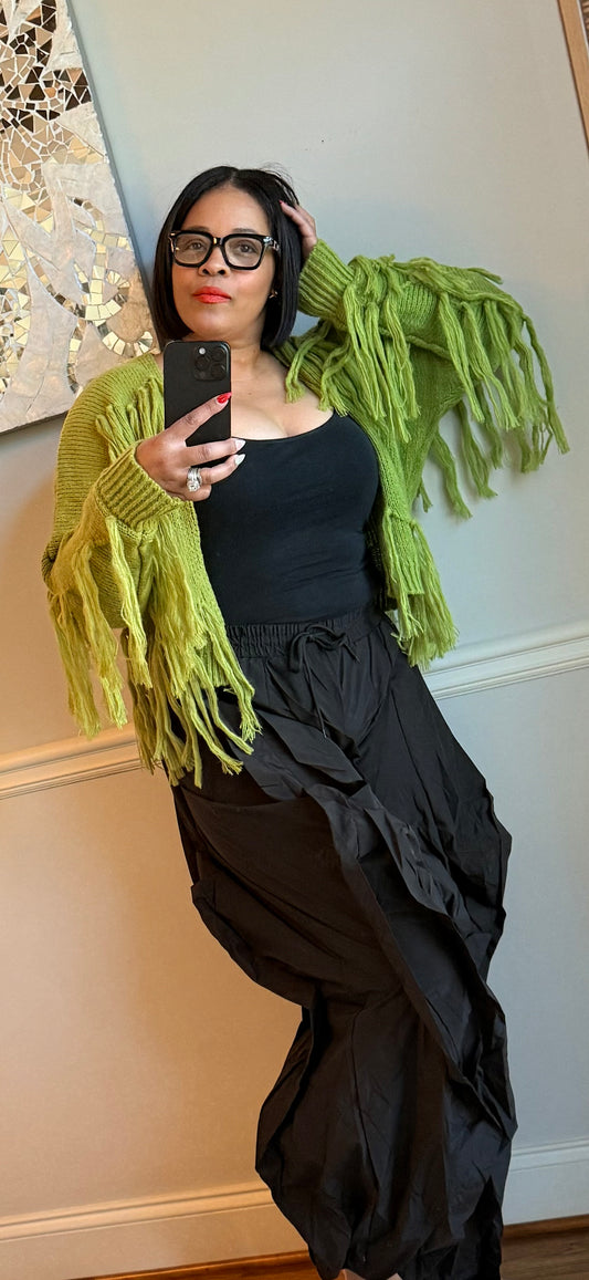 Cardigan Fringe Cardigan