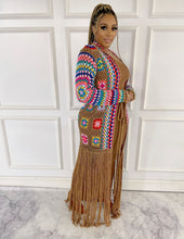Load image into Gallery viewer, Vibez Fringe Cardigan
