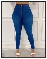 High Waisted Stretch Jeans